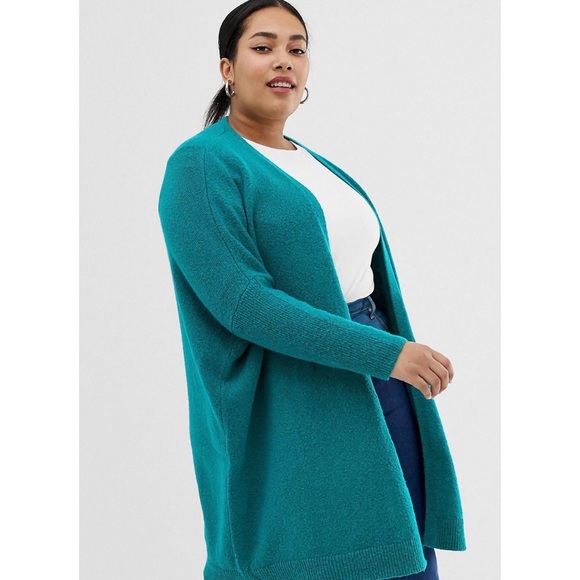 Jade Green Eco Oversized Cardigan BRAND NEW - Picture 2 of 2